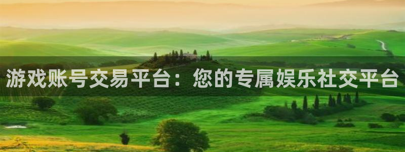 天美娱乐登陆测速：游戏账号交易平台：您的专属娱乐社交平台